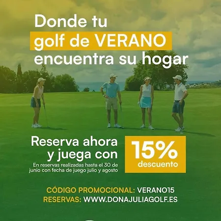 Dona Julia Golf Garden Pool Casares